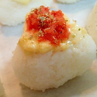 COで　タルタル明太子の焼きおにぎり